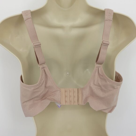 Secret Treasures 38DDD Pink Beige Perforated Light Padding Wireless Bra Bralette - Picture 5 of 14